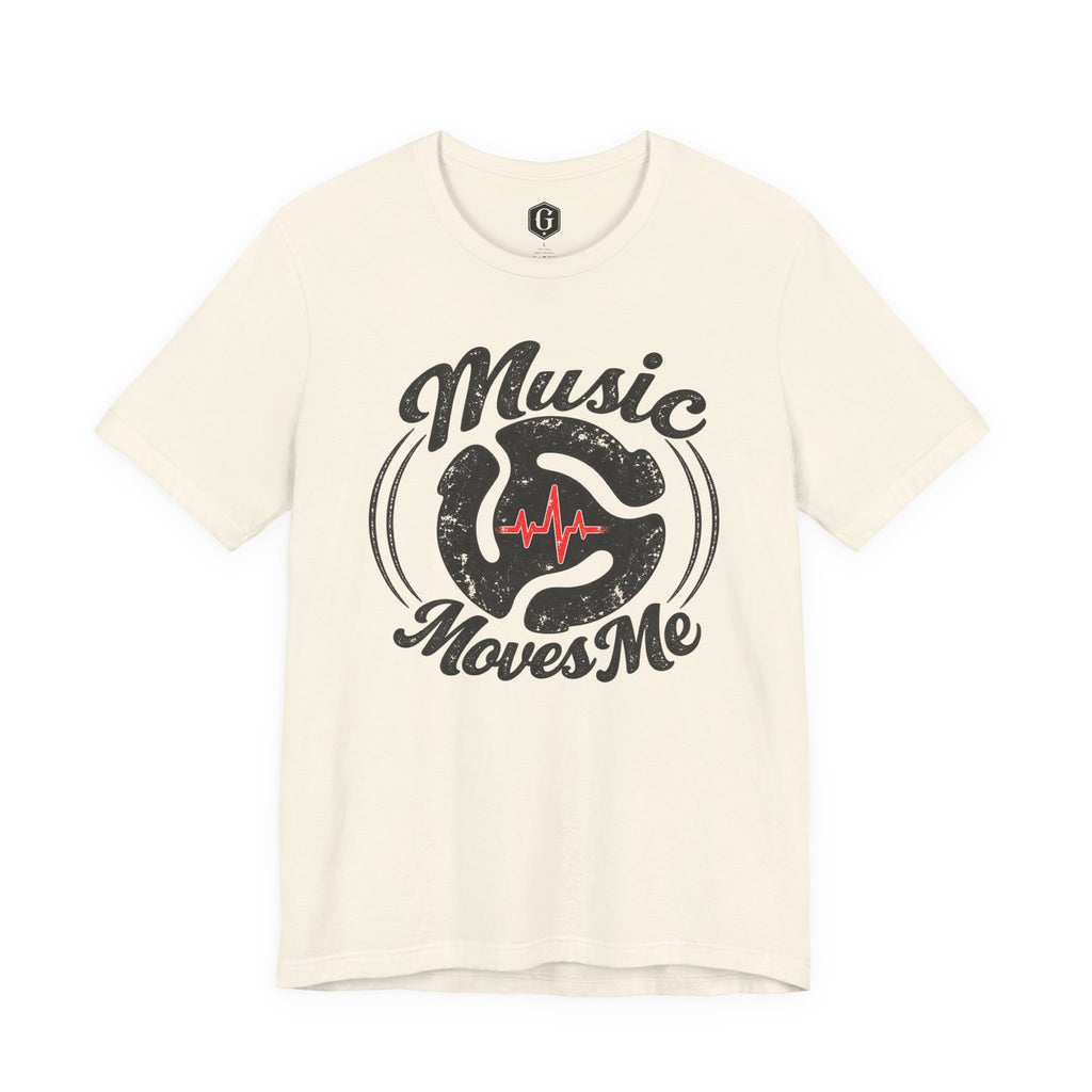 Music Moves Me Heartbeat T-Shirt