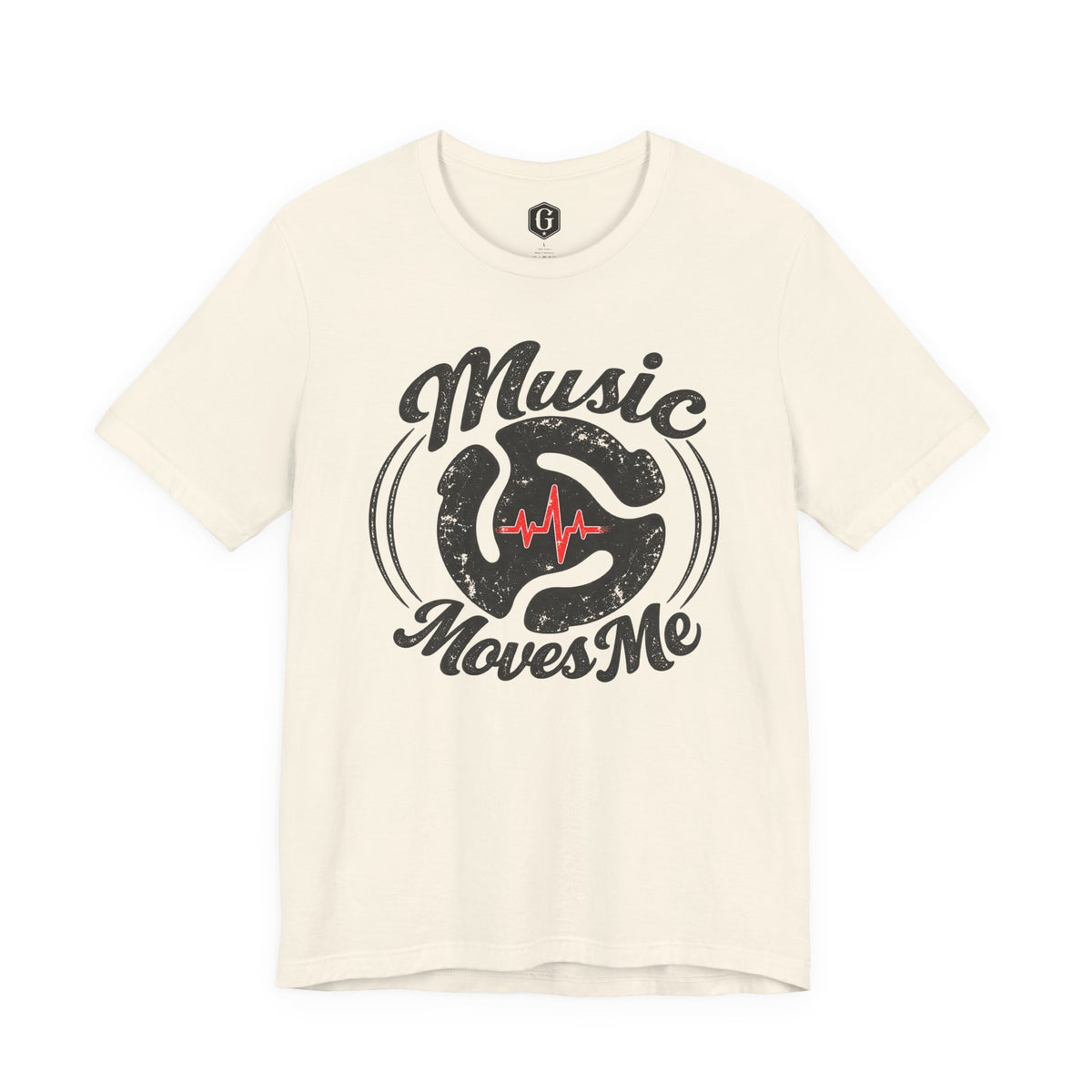 Music Moves Me Heartbeat T-Shirt