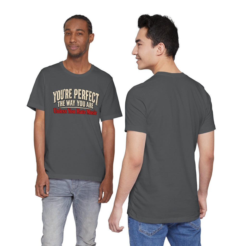 You're Perfect Unless You Hate Music T-Shirt