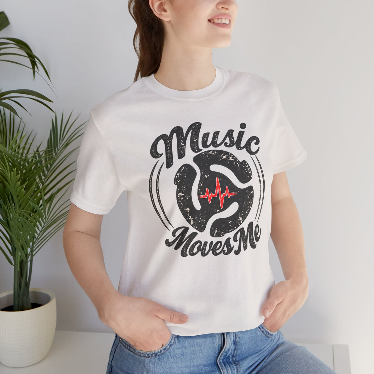 Music Moves Me Heartbeat T-Shirt
