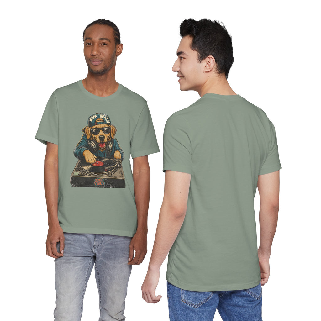 Woof Beats DJ Dog T-Shirt