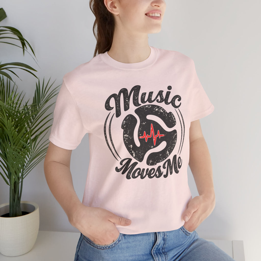 Music Moves Me Heartbeat T-Shirt