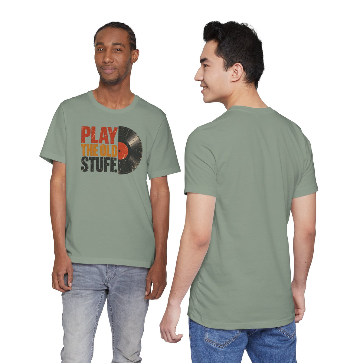 Play The Old Stuff Vinyl T-Shirt