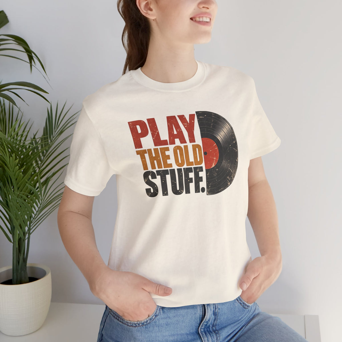 Play The Old Stuff Vinyl T-Shirt