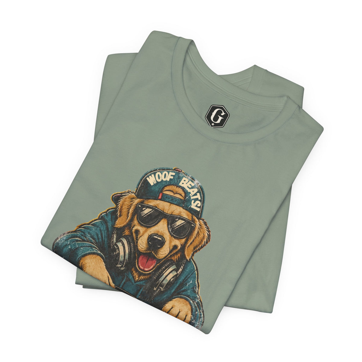 Woof Beats DJ Dog T-Shirt