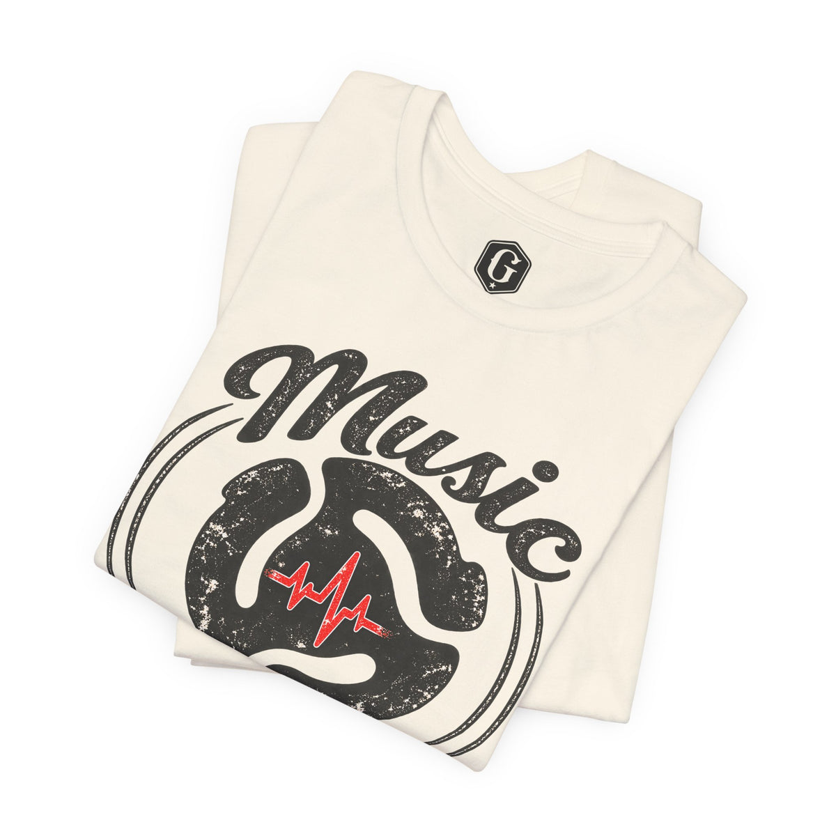 Music Moves Me Heartbeat T-Shirt