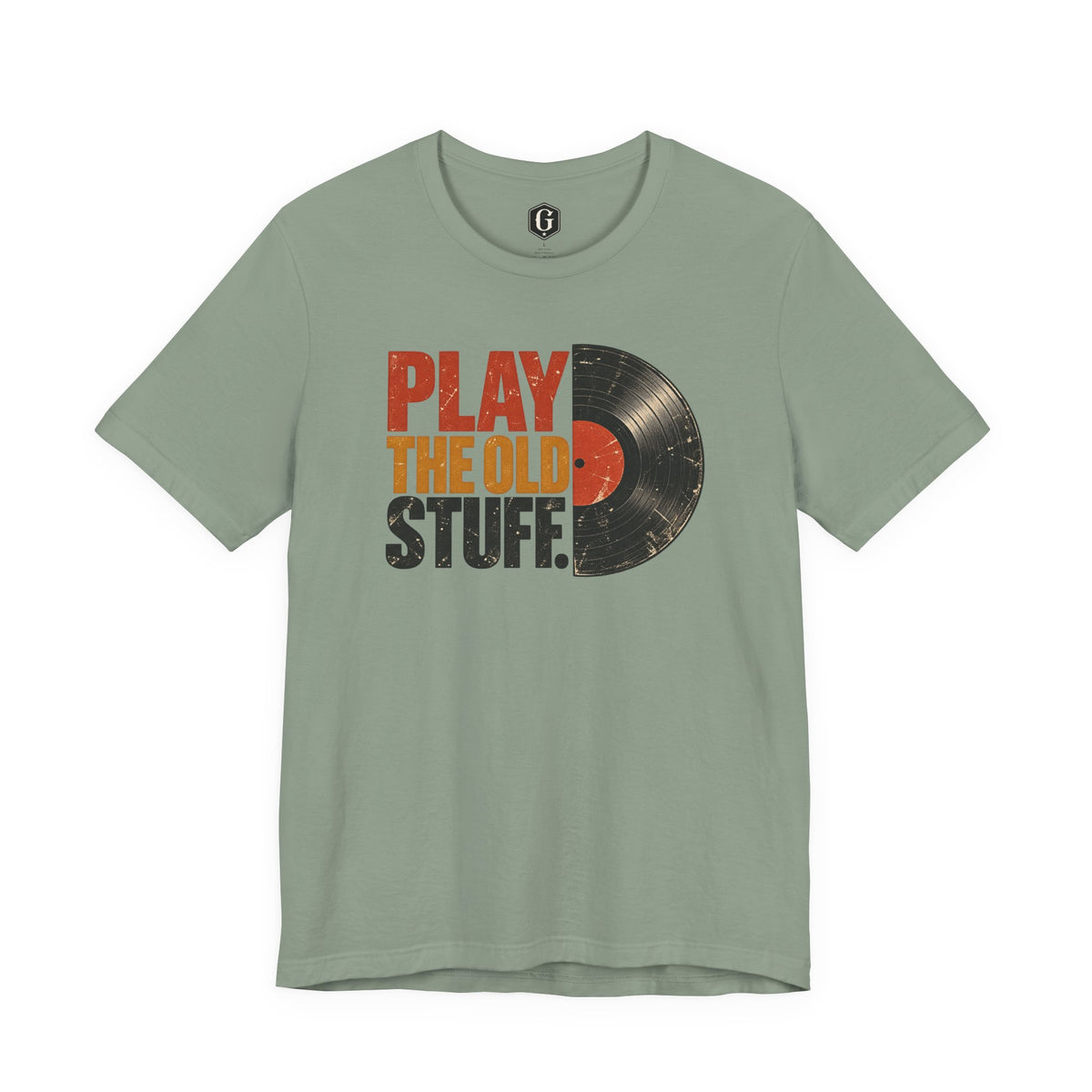 Play The Old Stuff Vinyl T-Shirt