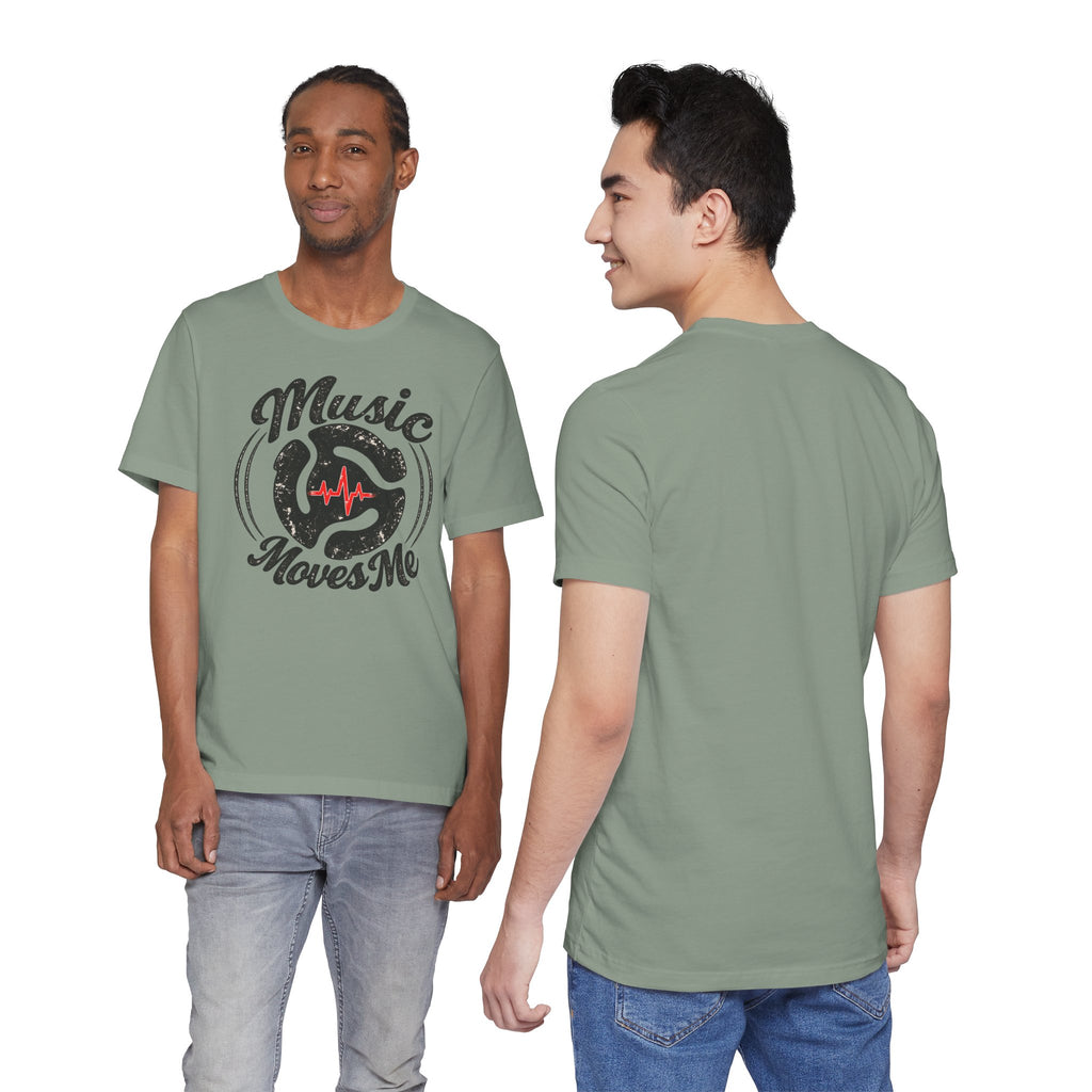 Music Moves Me Heartbeat T-Shirt