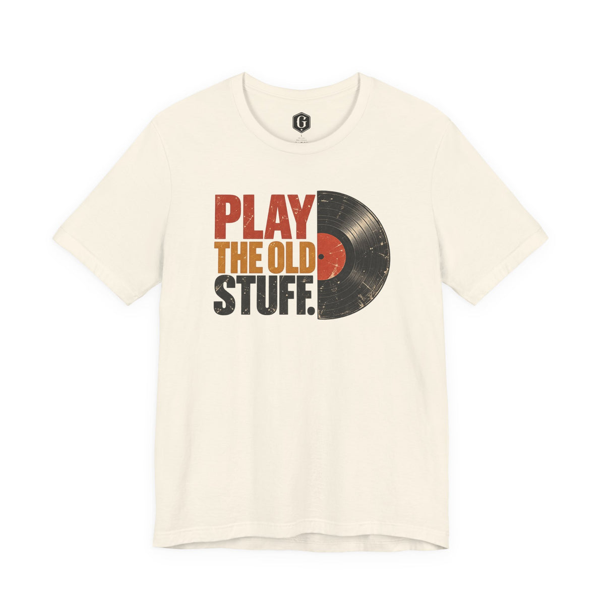 Play The Old Stuff Vinyl T-Shirt