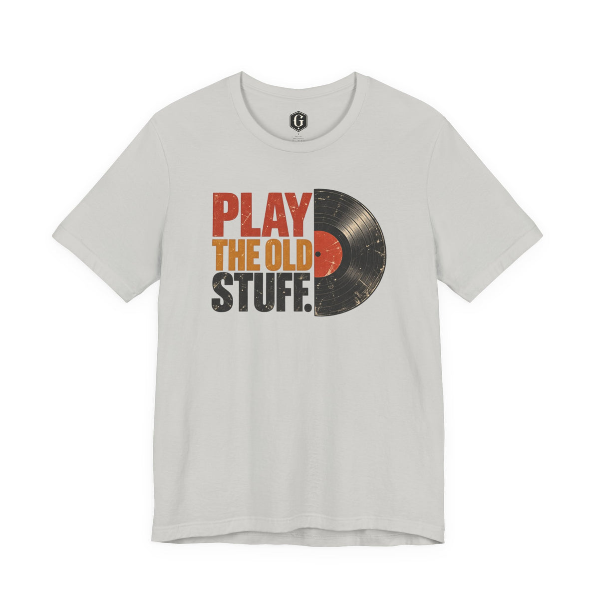 Play The Old Stuff Vinyl T-Shirt