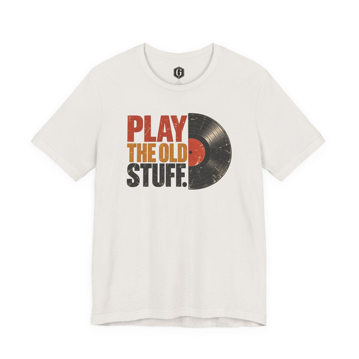 Play The Old Stuff Vinyl T-Shirt
