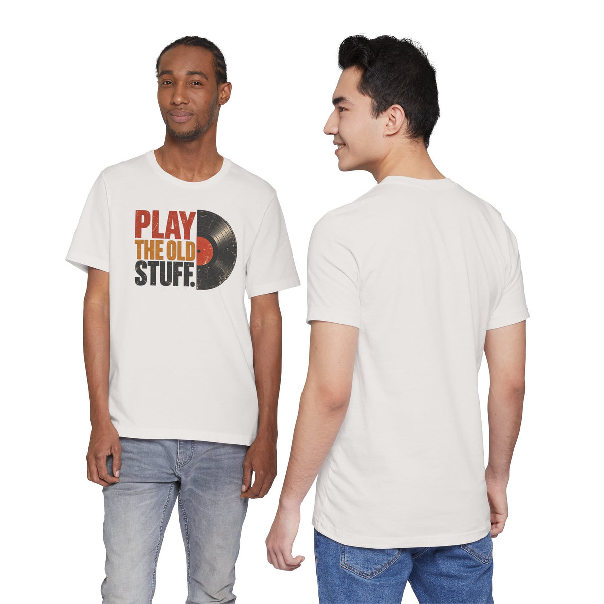 Play The Old Stuff Vinyl T-Shirt