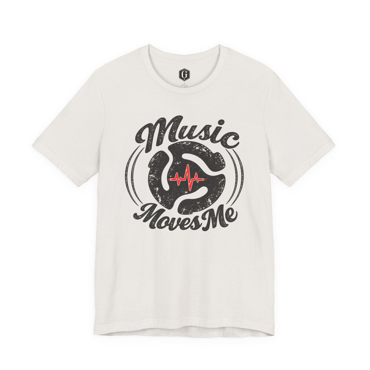 Music Moves Me Heartbeat T-Shirt
