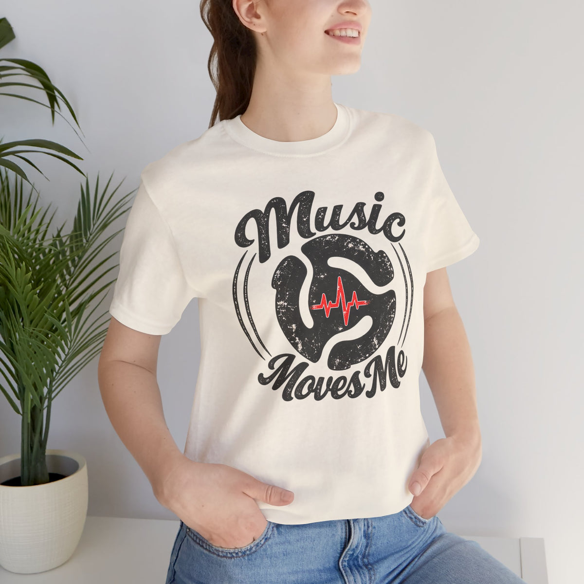Music Moves Me Heartbeat T-Shirt