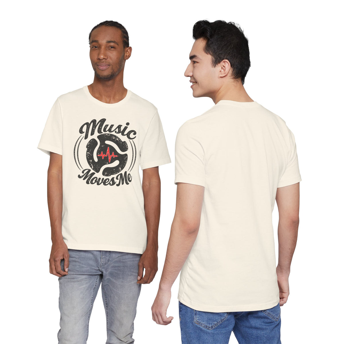 Music Moves Me Heartbeat T-Shirt