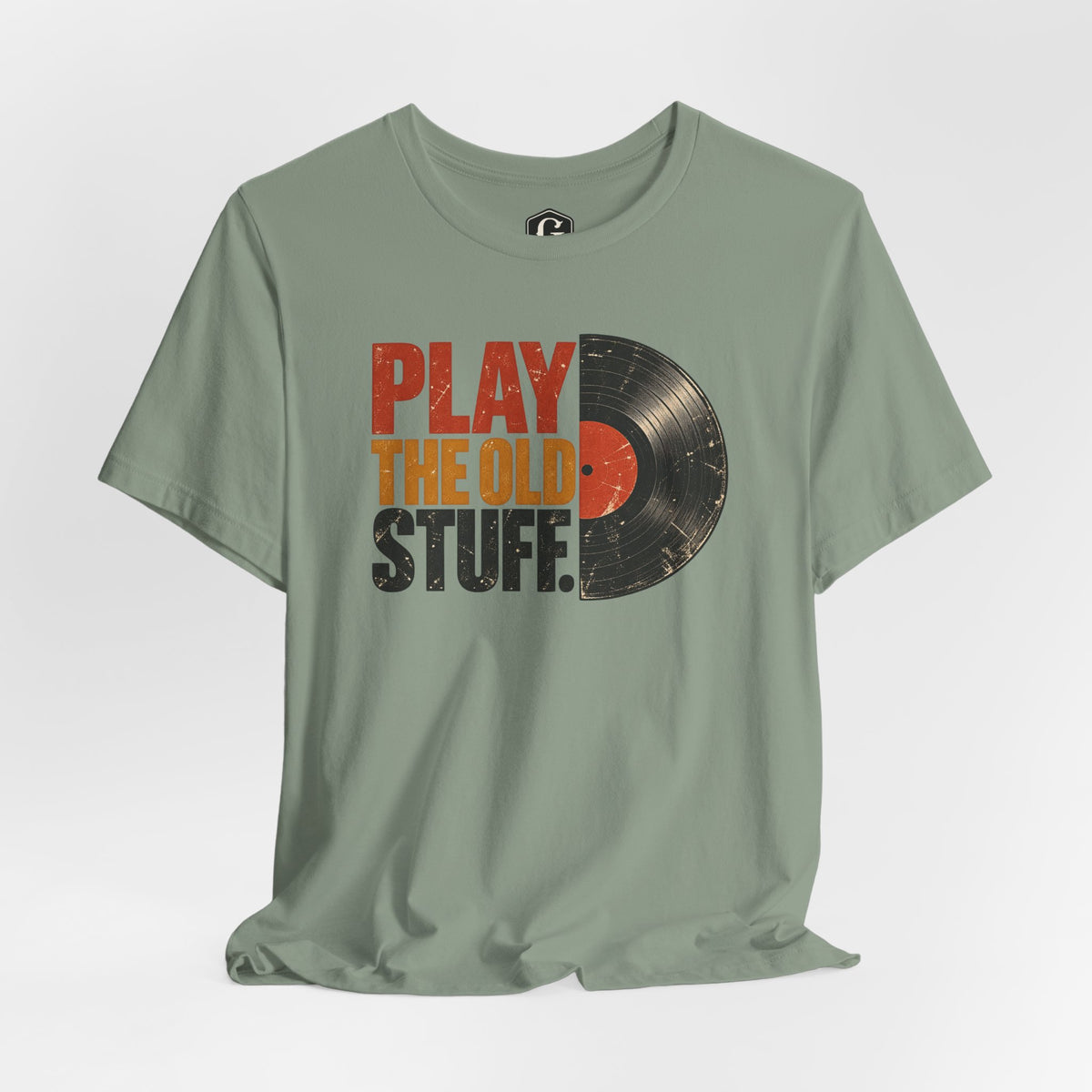 Play The Old Stuff Vinyl T-Shirt